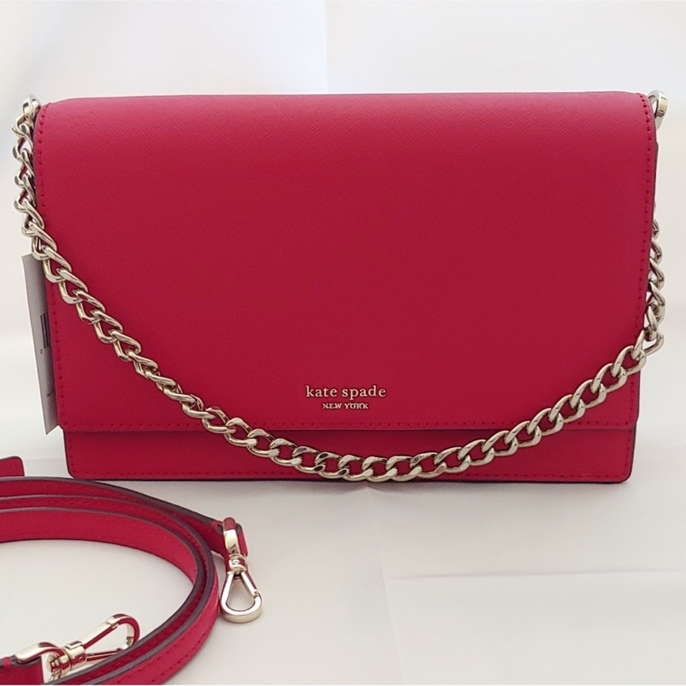 Kate Spade Red Crossbody Bag Like New